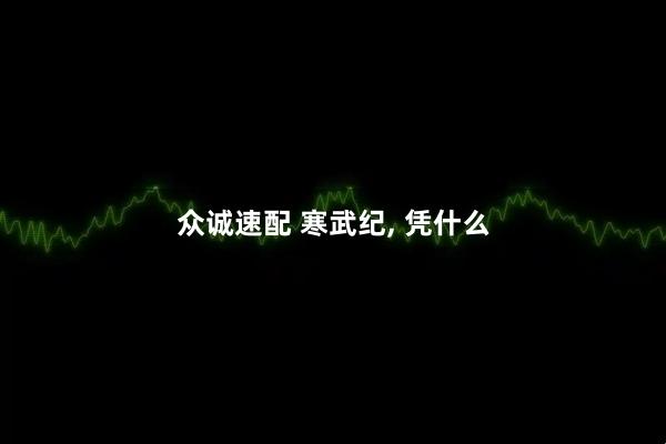 众诚速配 寒武纪, 凭什么